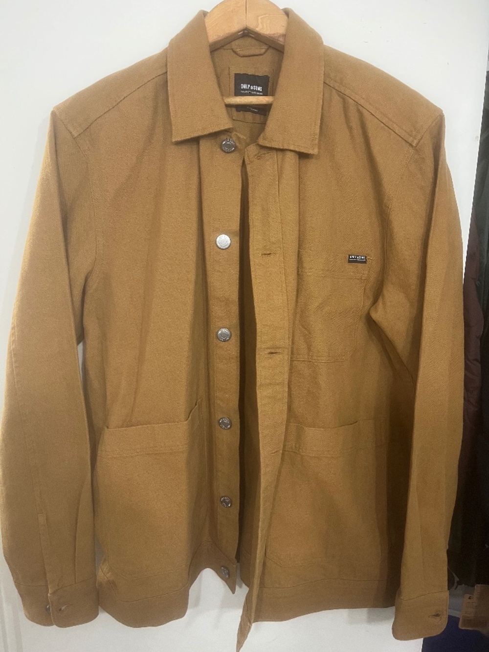 Only & Sons workwear over shirt jacket large